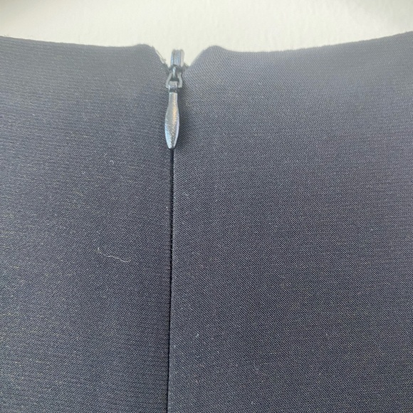 Scarlett Asymmetrical Black Dress - Picture 5 of 9